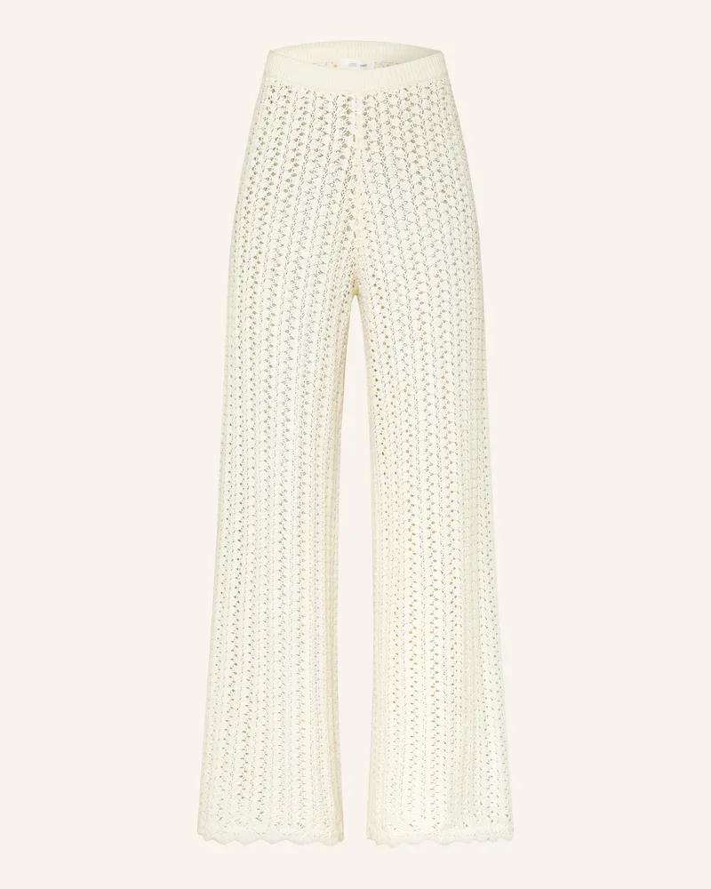 ba&sh Häkelhose SILVIO Ecru