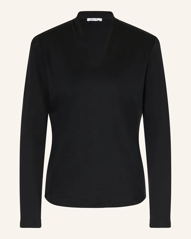 Efixelle Longsleeve Schwarz