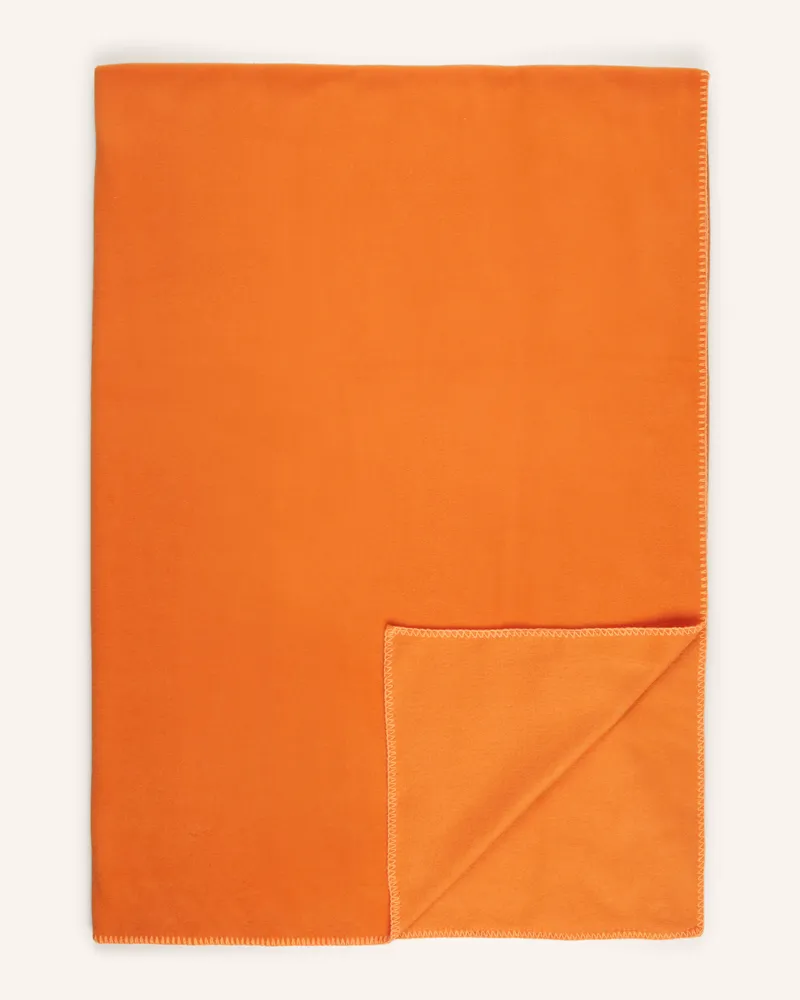 Zoeppritz Plaid Soft-Fleece orange Orange