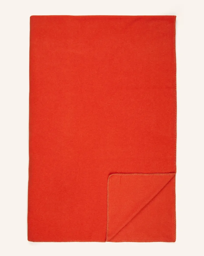 Zoeppritz Plaid Soft-Fleece orange Orange