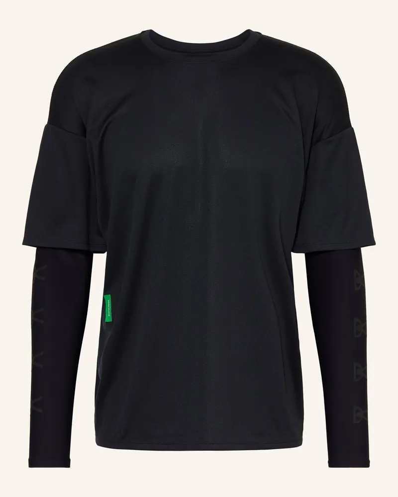 District Vision Funktionsshirt Boxy Compression schwarz Schwarz