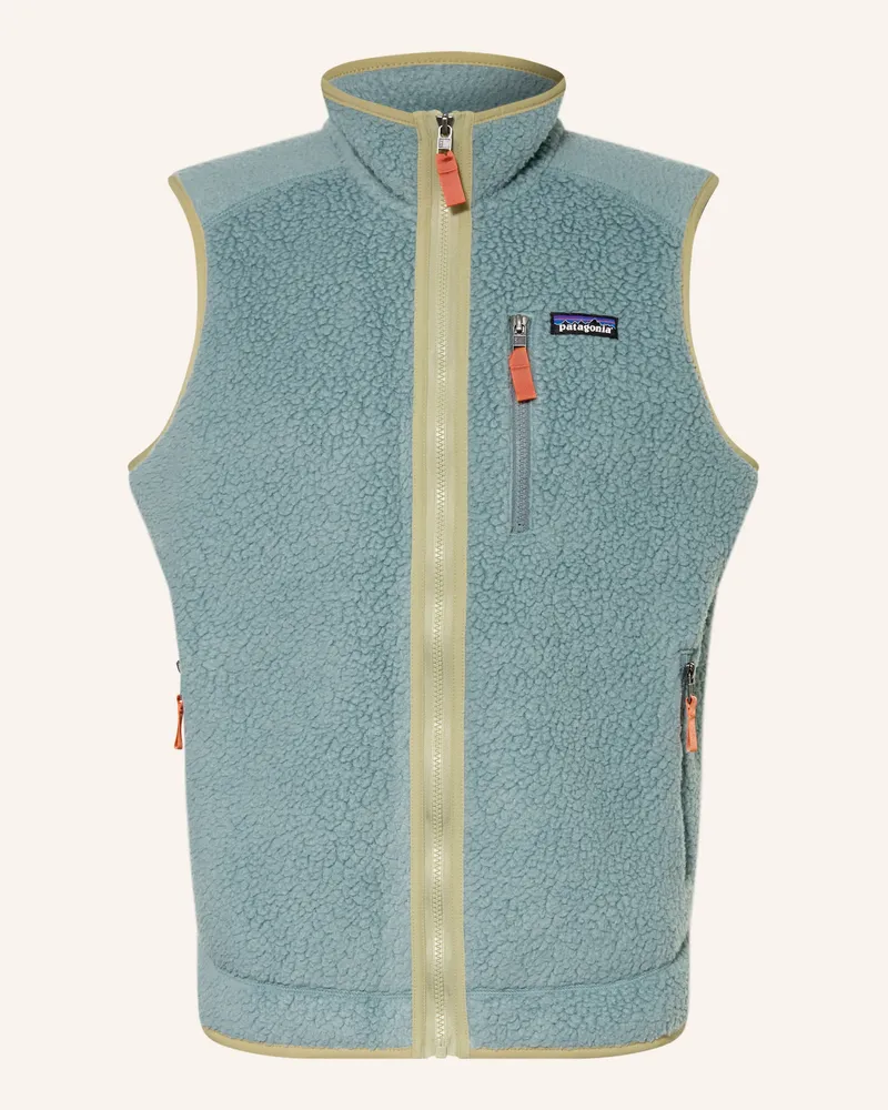 Patagonia Fleeceweste RETRO PILE Türkis