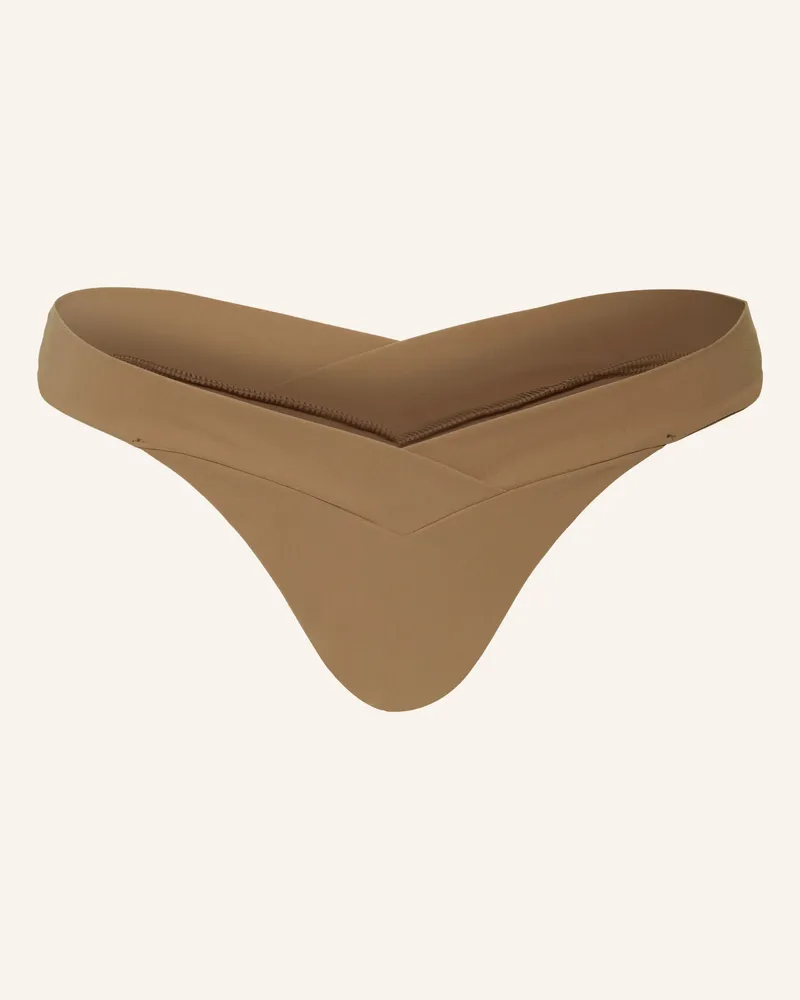 by Aylin Koenig Brazilian-Bikini-Hose MOANA Braun