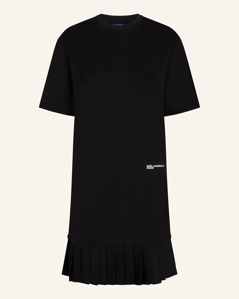 Karl Lagerfeld Kleid schwarz Schwarz