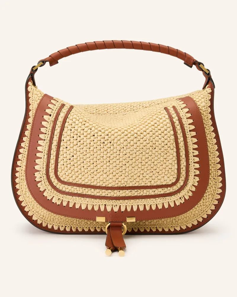 Chloé Handtasche Marcie beige Clay