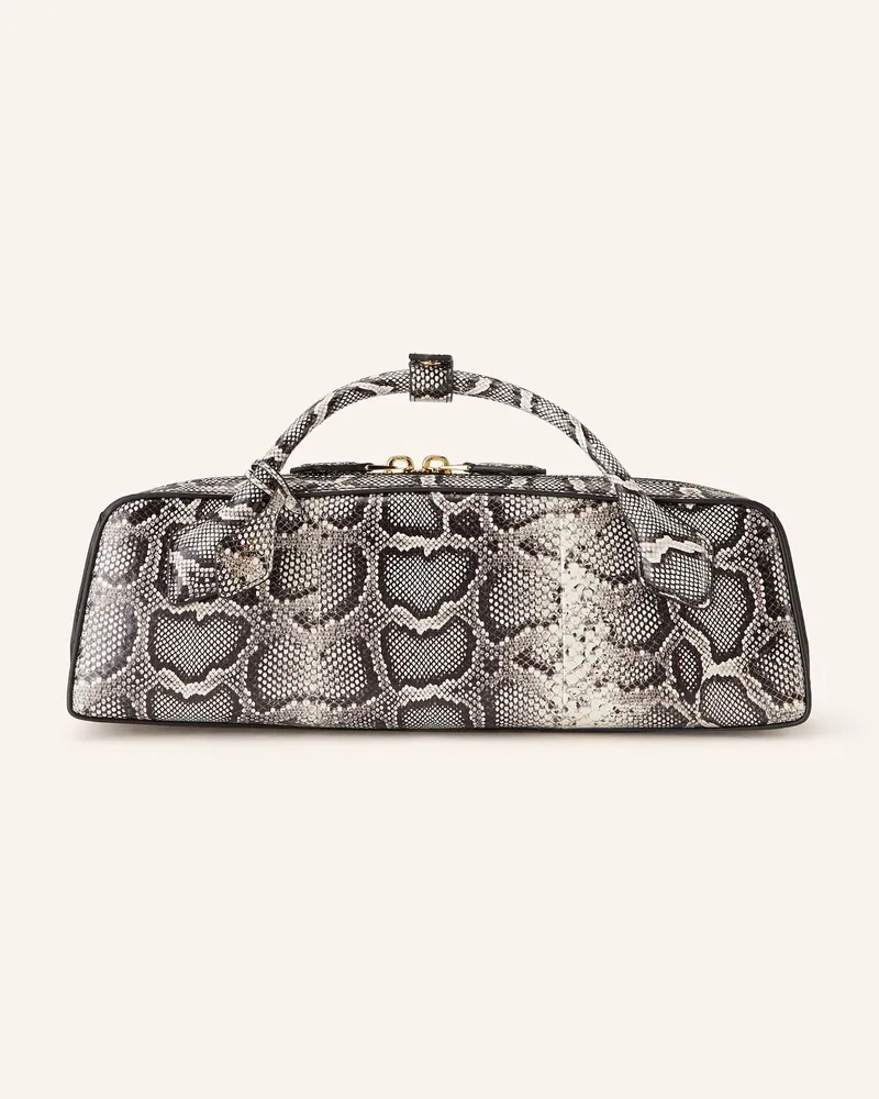 Alaïa Clutch LE TECKEL Schwarz
