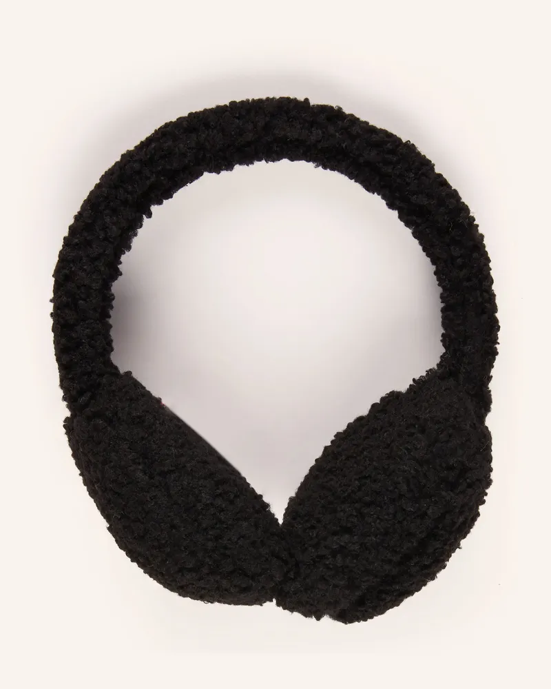 Parajumpers Ohrenwärmer Power Aus Teddyfell schwarz Schwarz