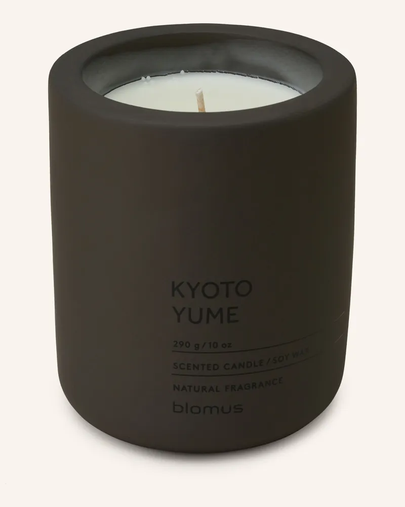 Blomus Duftkerze Fraga grau Dunkelbraun