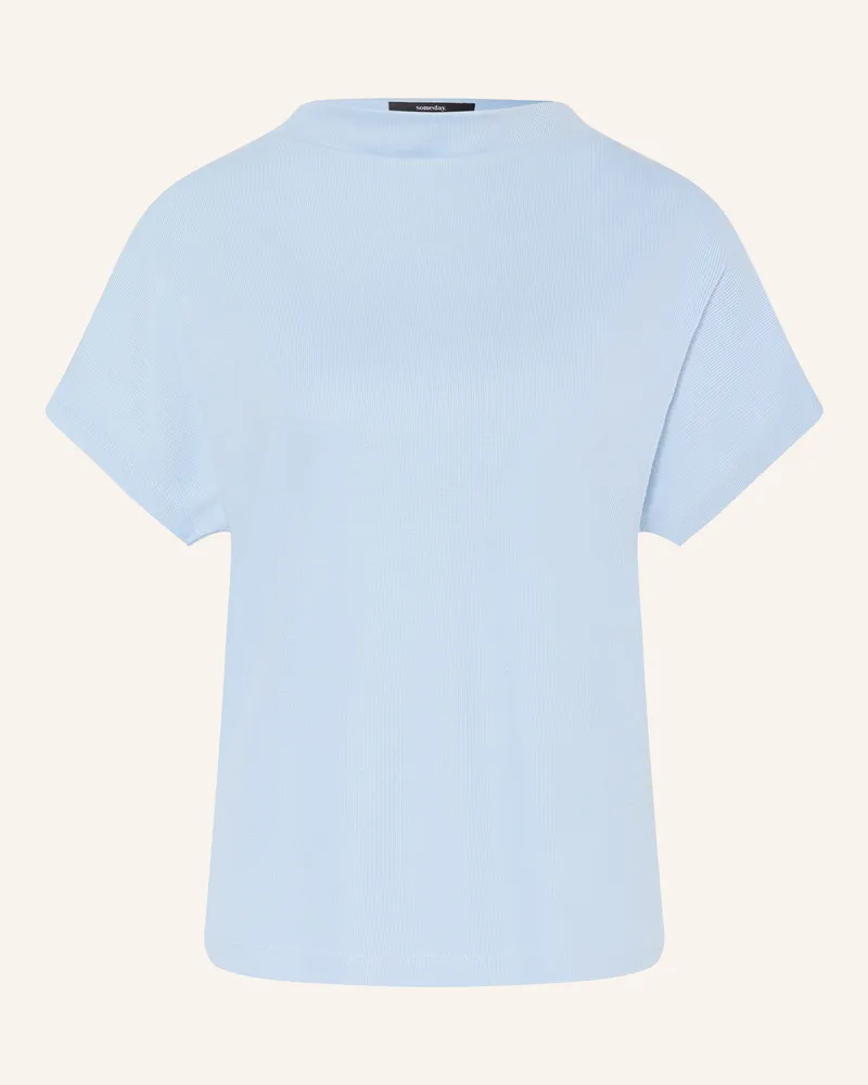 someday. Strickshirt KUMEA Hellblau