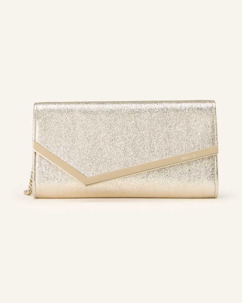 Jimmy Choo Clutch Emmie gold Gold
