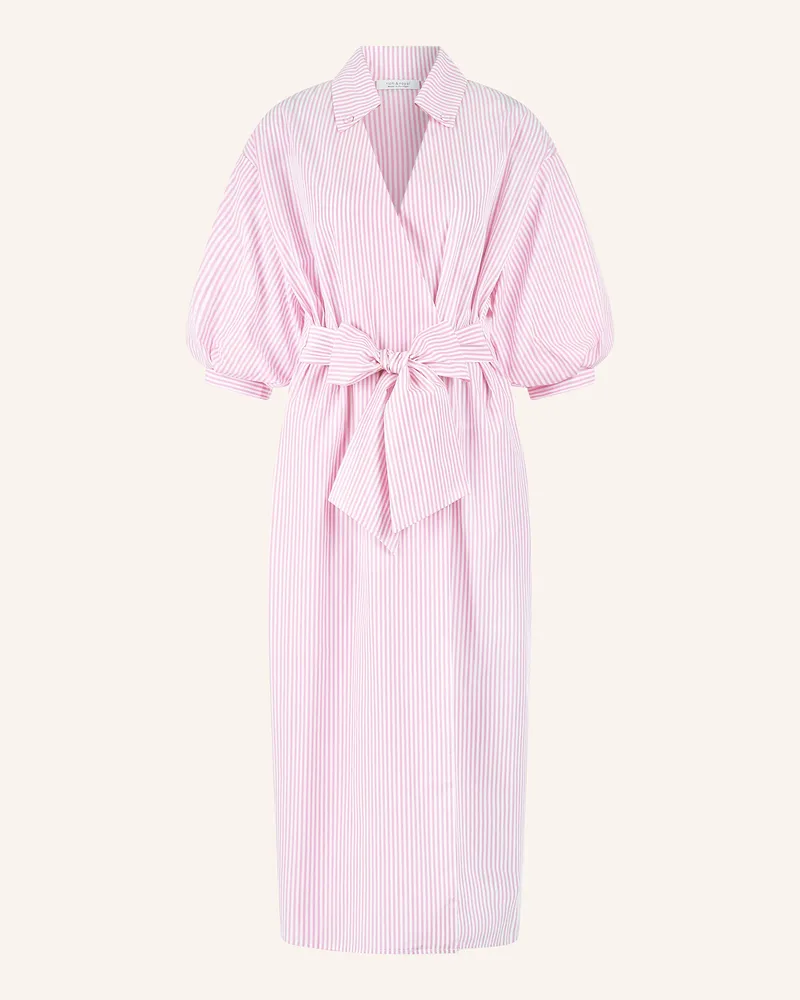 Rich&Royal Kleid in Wickeloptik Weiss