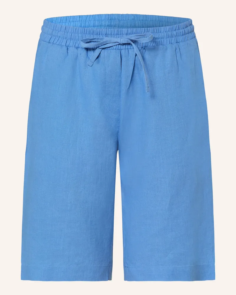 lilienfels Leinenshorts Blau