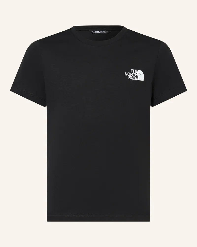 The North Face T-Shirt schwarz Schwarz
