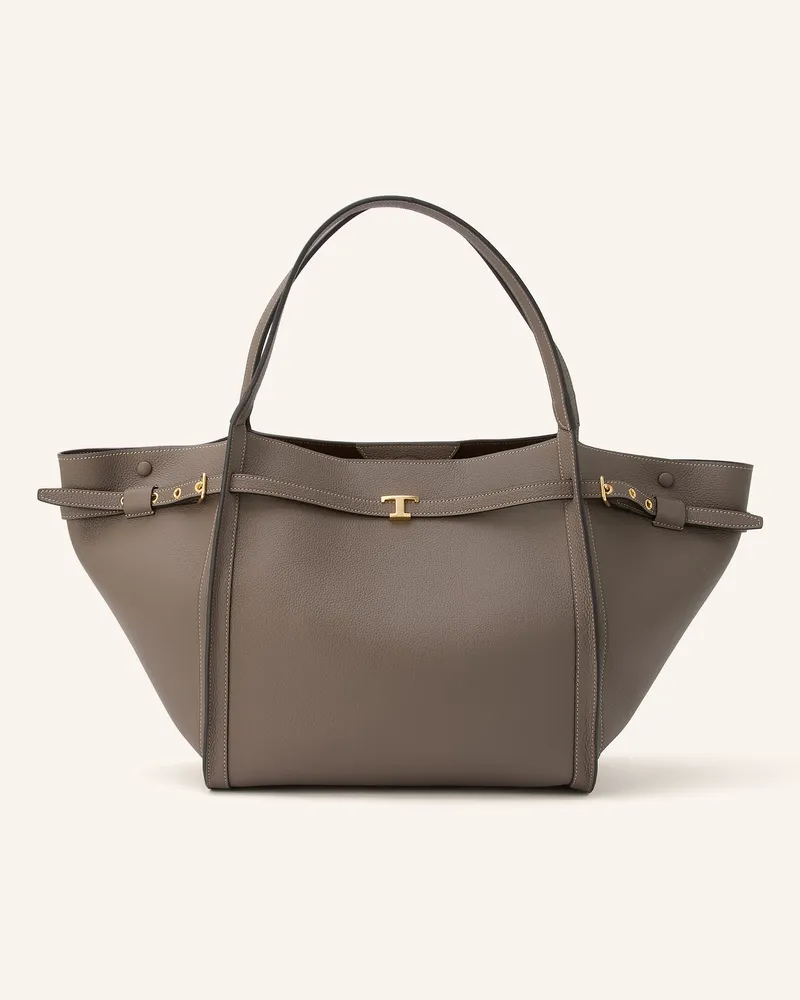 TOD'S Shopper Medium braun Taupe