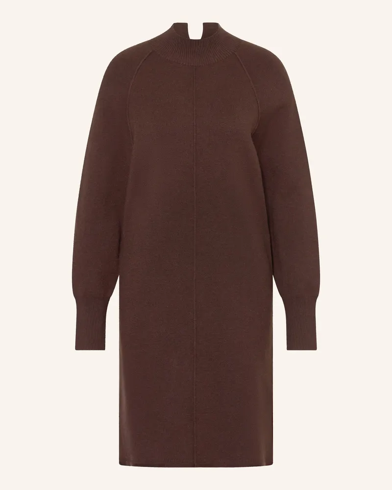 OPUS Strickkleid Wondani braun Dunkelbraun