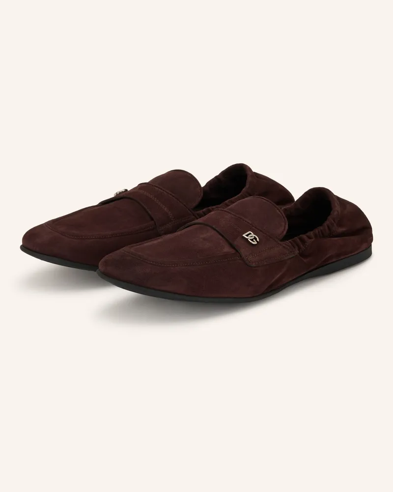 Dolce & Gabbana Loafer braun Dunkelbraun