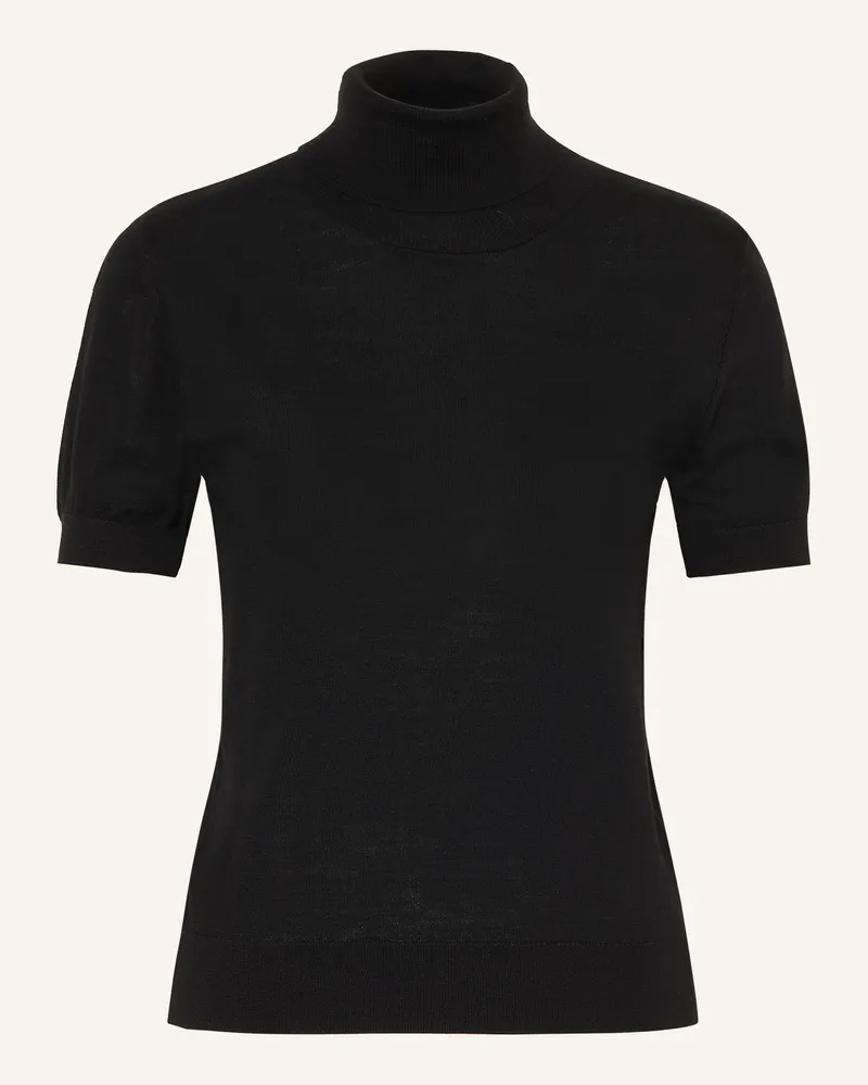Mrs & HUGS Strickshirt schwarz Schwarz
