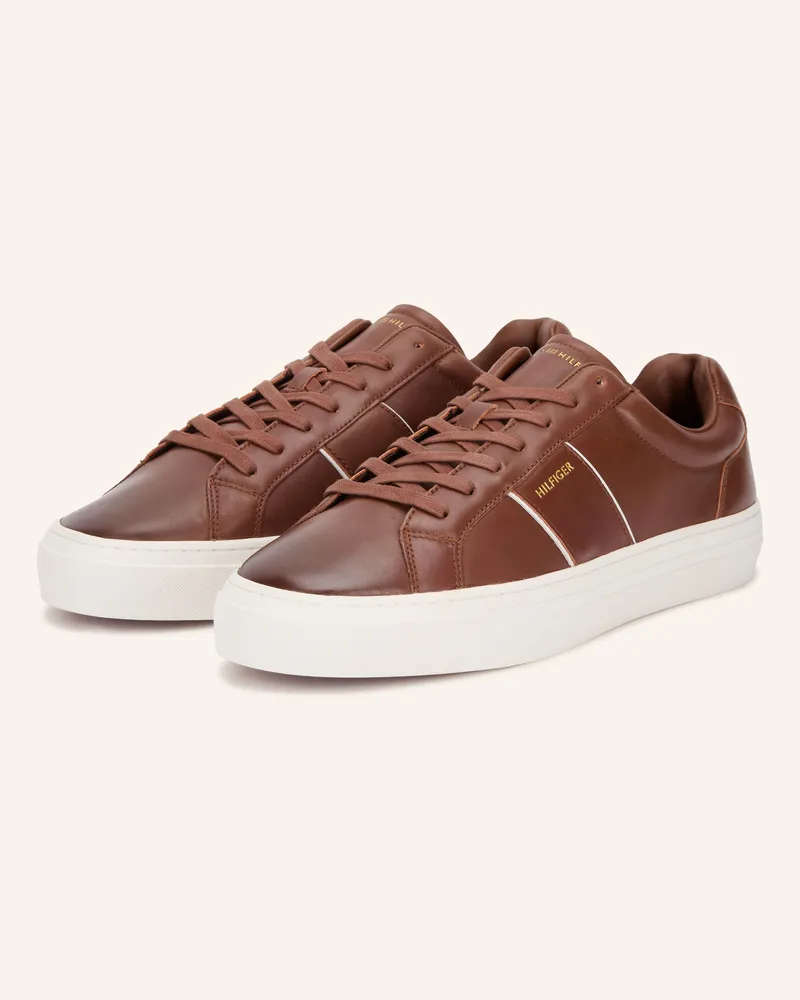 Tommy Hilfiger Sneaker braun Cognac