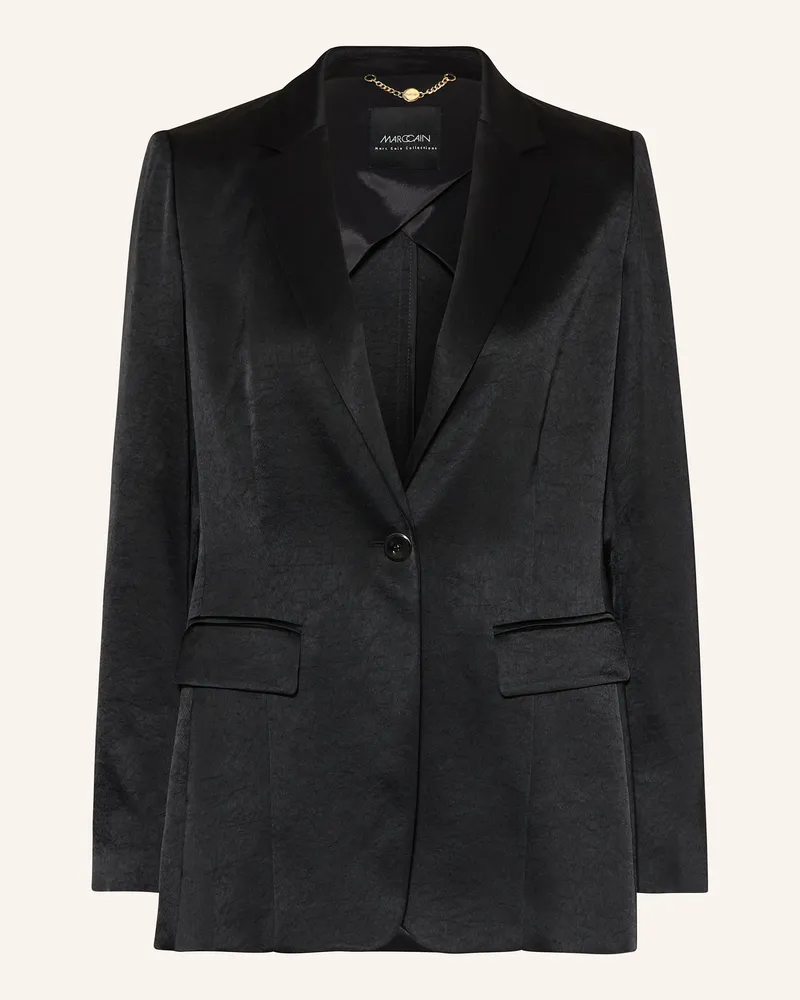 Marc Cain Satinblazer schwarz 900