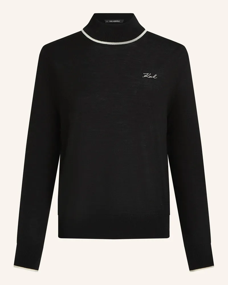 Karl Lagerfeld Sweatshirt schwarz Schwarz