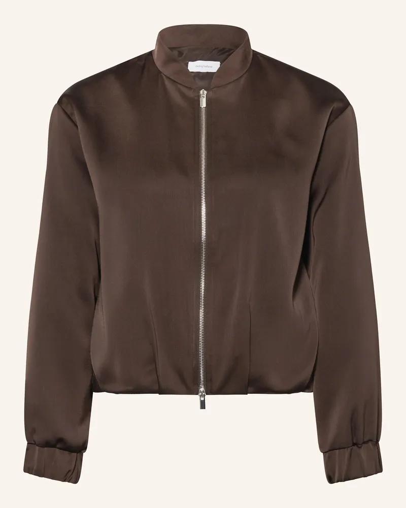 Darling Harbour Satinblouson braun Dark