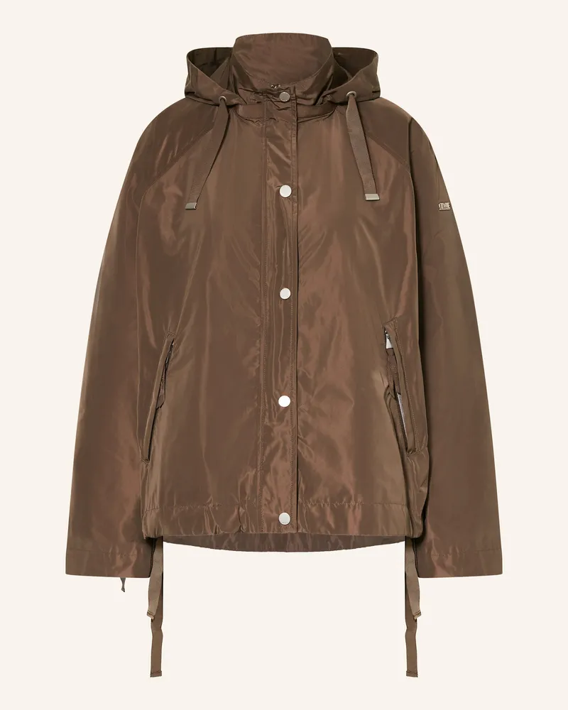 cinque Jacke Cicata Mit Abnehmbarer Kapuze braun Dunkelbraun