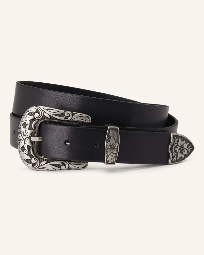 Levi's Levi's® Ledergürtel schwarz Schwarz