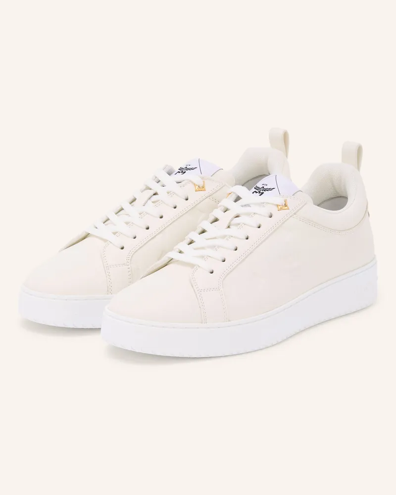 MCM Sneaker weiss Ecru