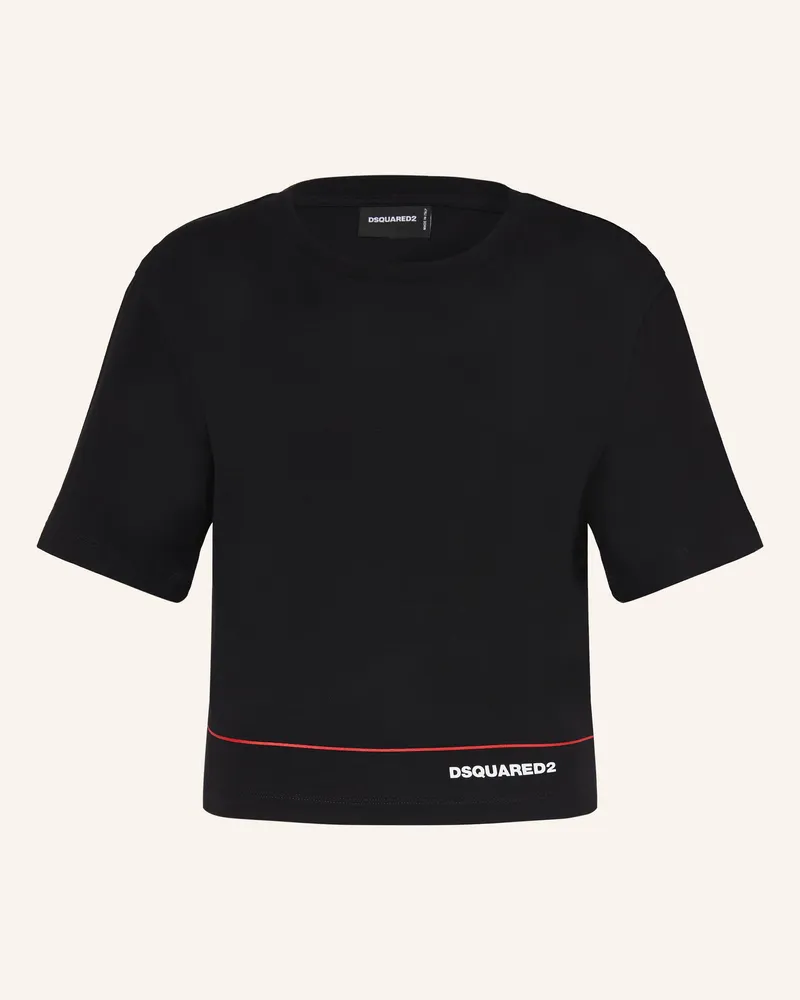 Dsquared2 T-Shirt schwarz Schwarz