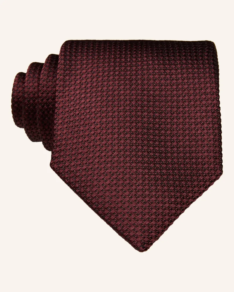 Ermenegildo Zegna Krawatte Dunkelbraun