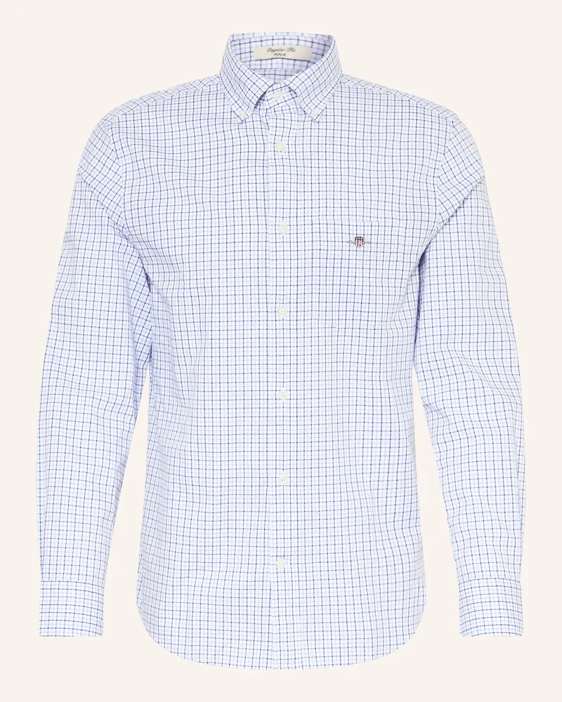 Gant Hemd Regular Fit Hellblau