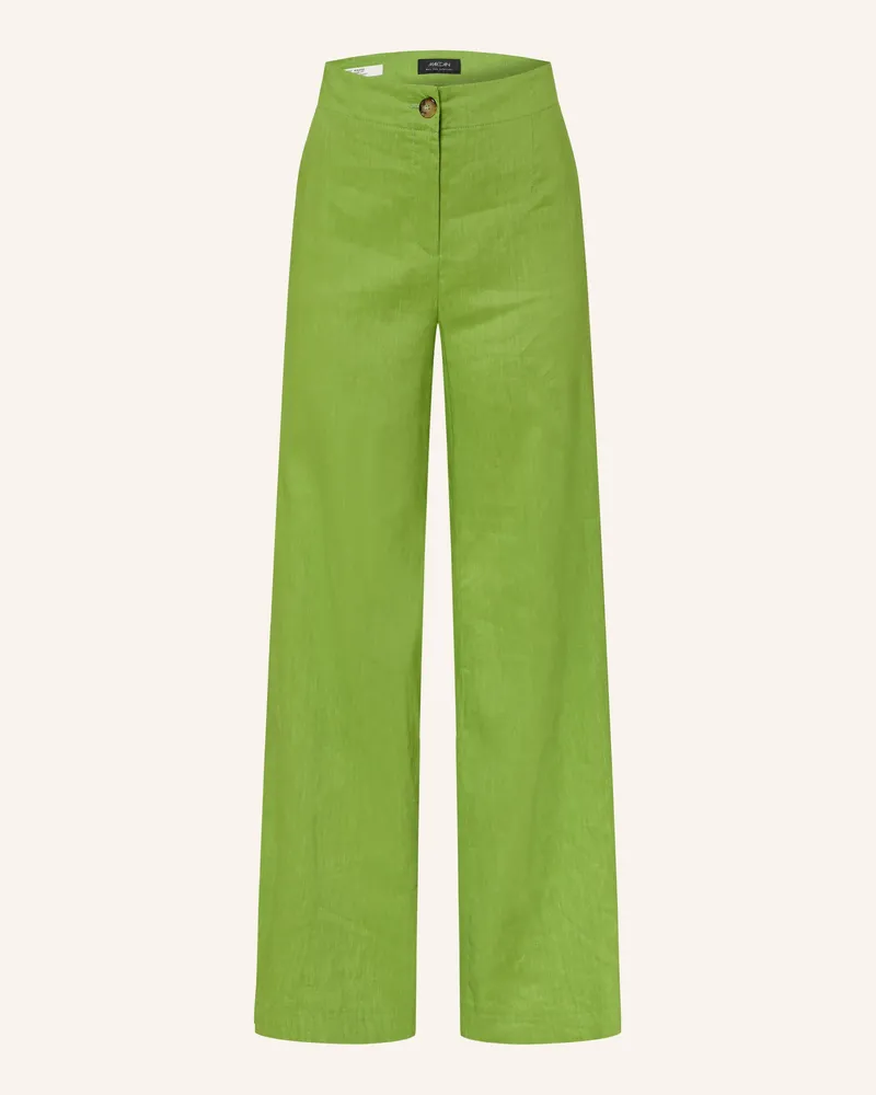 Marc Cain Hose Waukee Mit Leinen gruen 526
