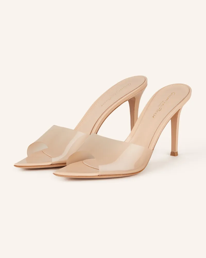 Gianvito Rossi Mules ELLE Nude