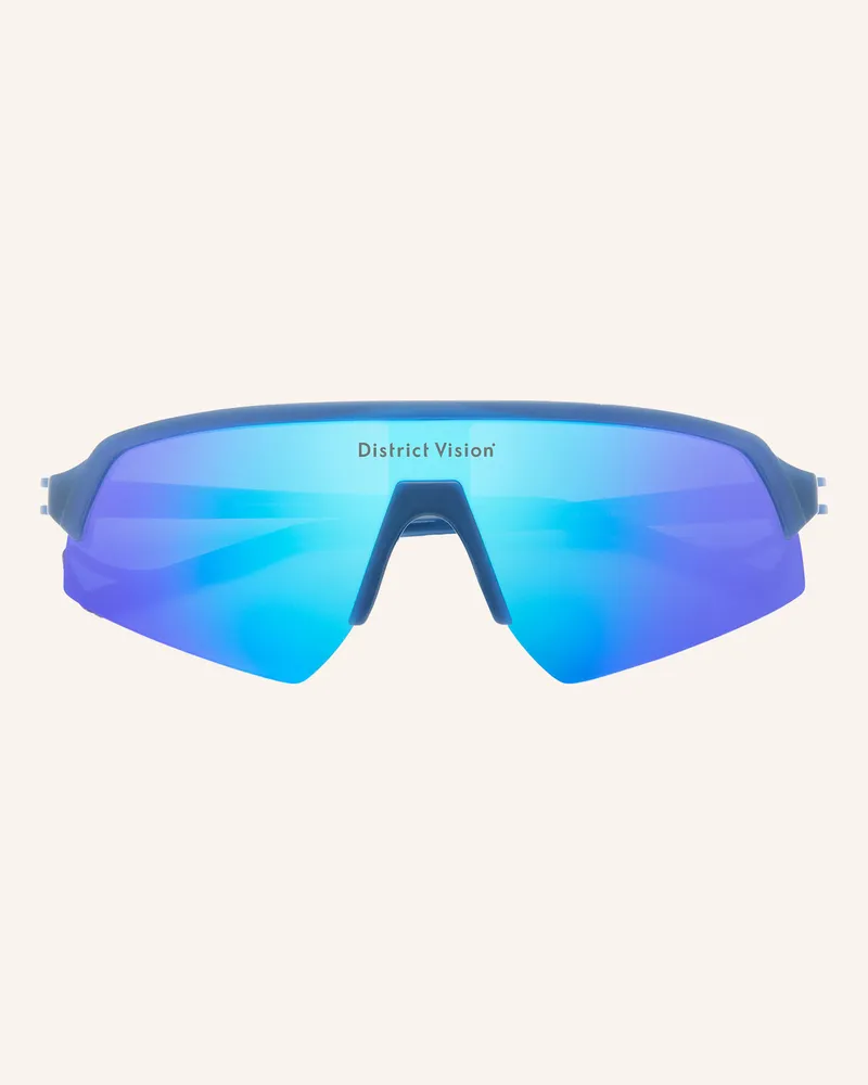 District Vision Multisportbrille CHOJI TURBO BLADE Blau