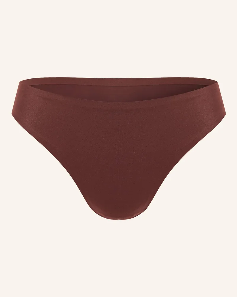 Calvin Klein String PERFECTLY FIT LACE Dunkelrot