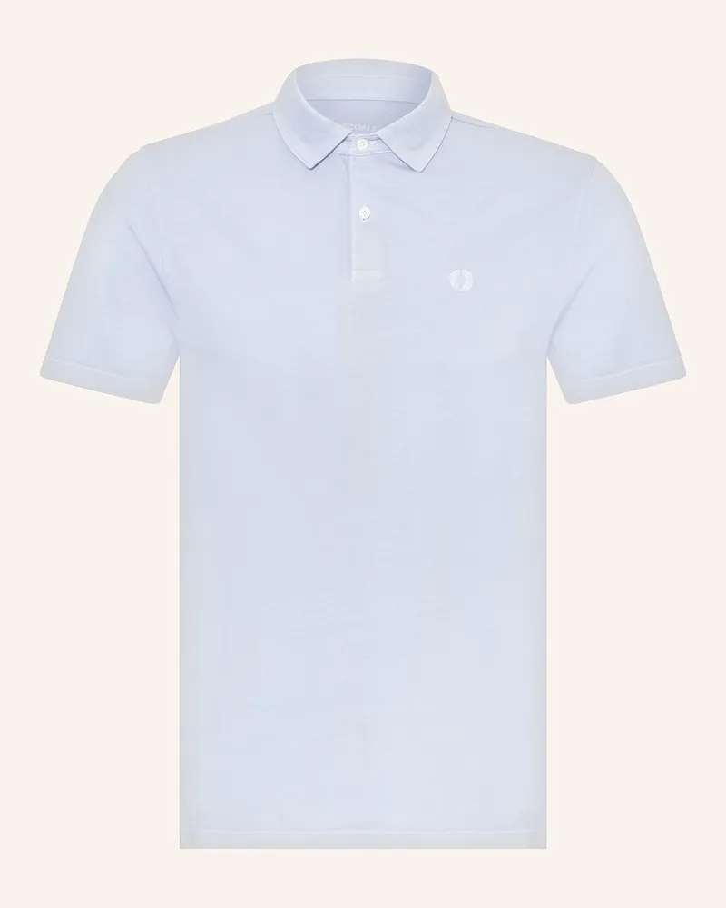 ECOALF Jersey-Poloshirt THEO Regular Fit Blaugrau