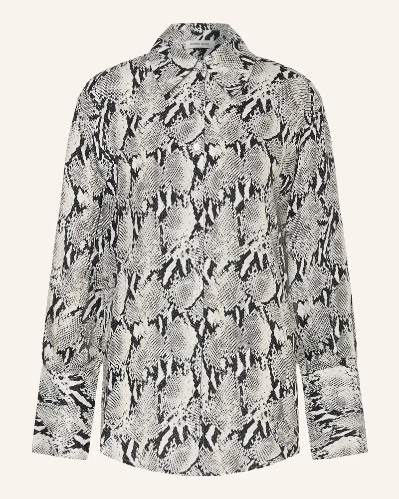 Anine Bing Hemdbluse Bridget grau Grau