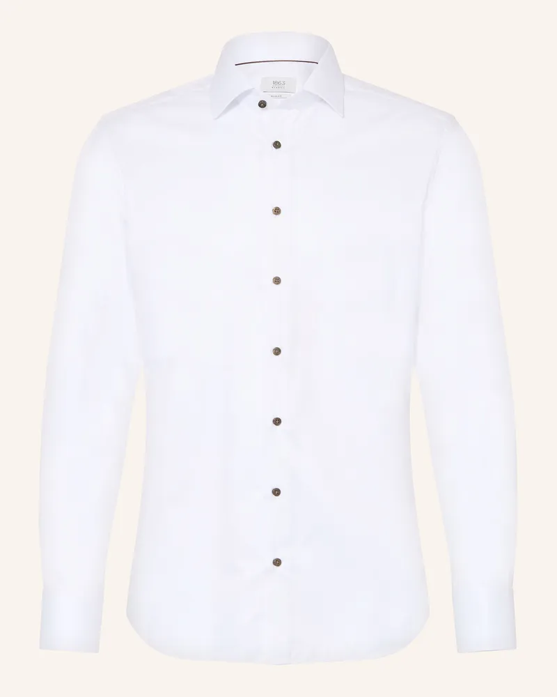Eterna Hemd Slim Fit Weiss