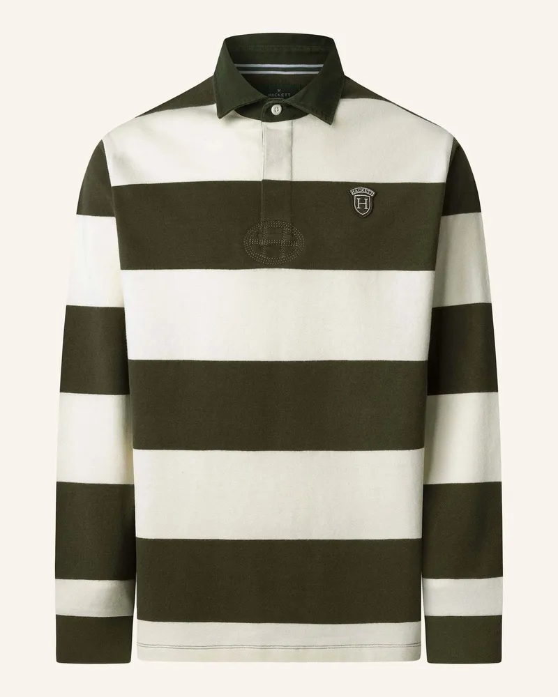 Hackett Poloshirt HERITAGE BDG STR RBY Creme