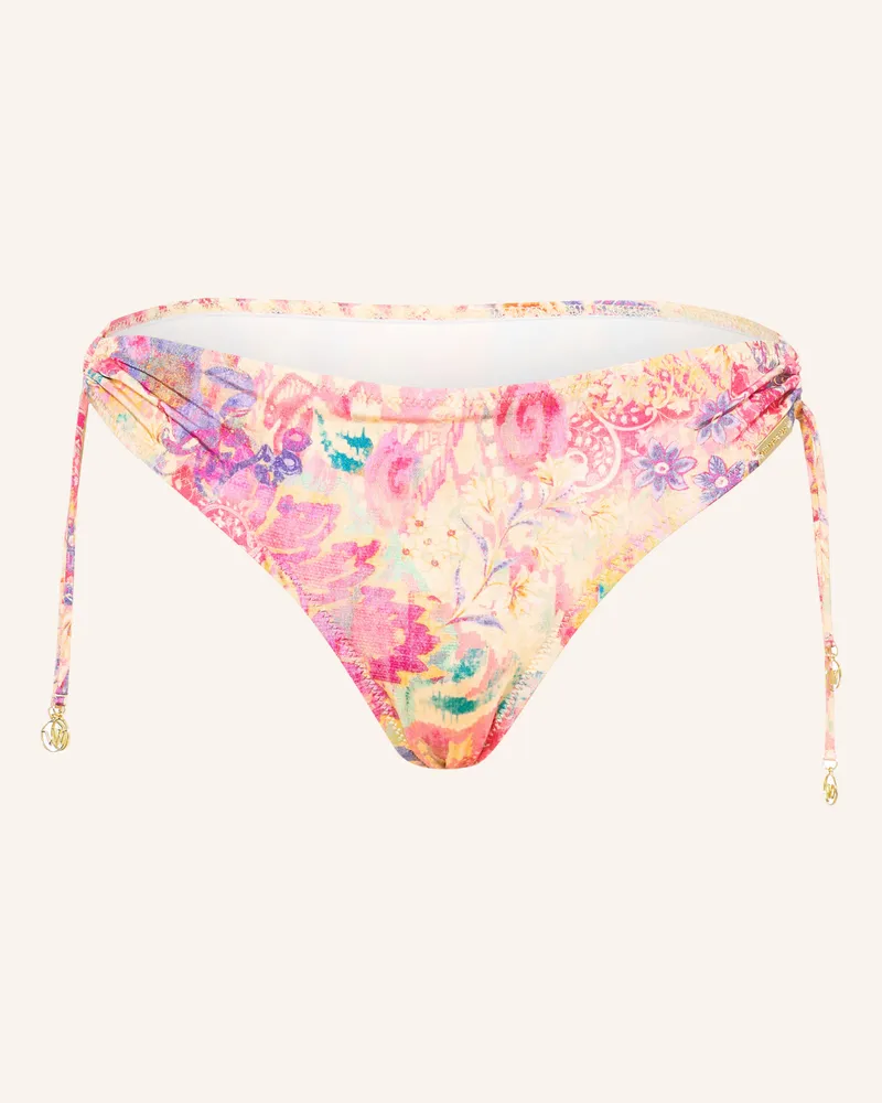 watercult Basic-Bikini-Hose Ornament Drift pink Dunkelgelb