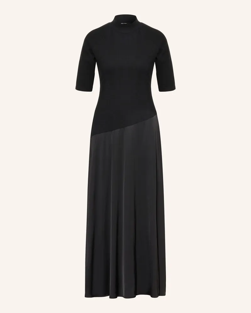 MARC AUREL Kleid Im Materialmix schwarz Schwarz