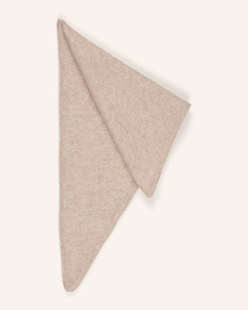 Darling Harbour Dreieckstuch Mit Cashmere braun Pebble