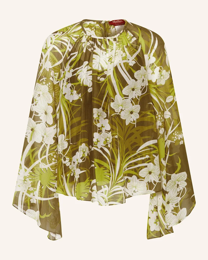 Max Mara Blusenshirt Caprara gruen Khaki