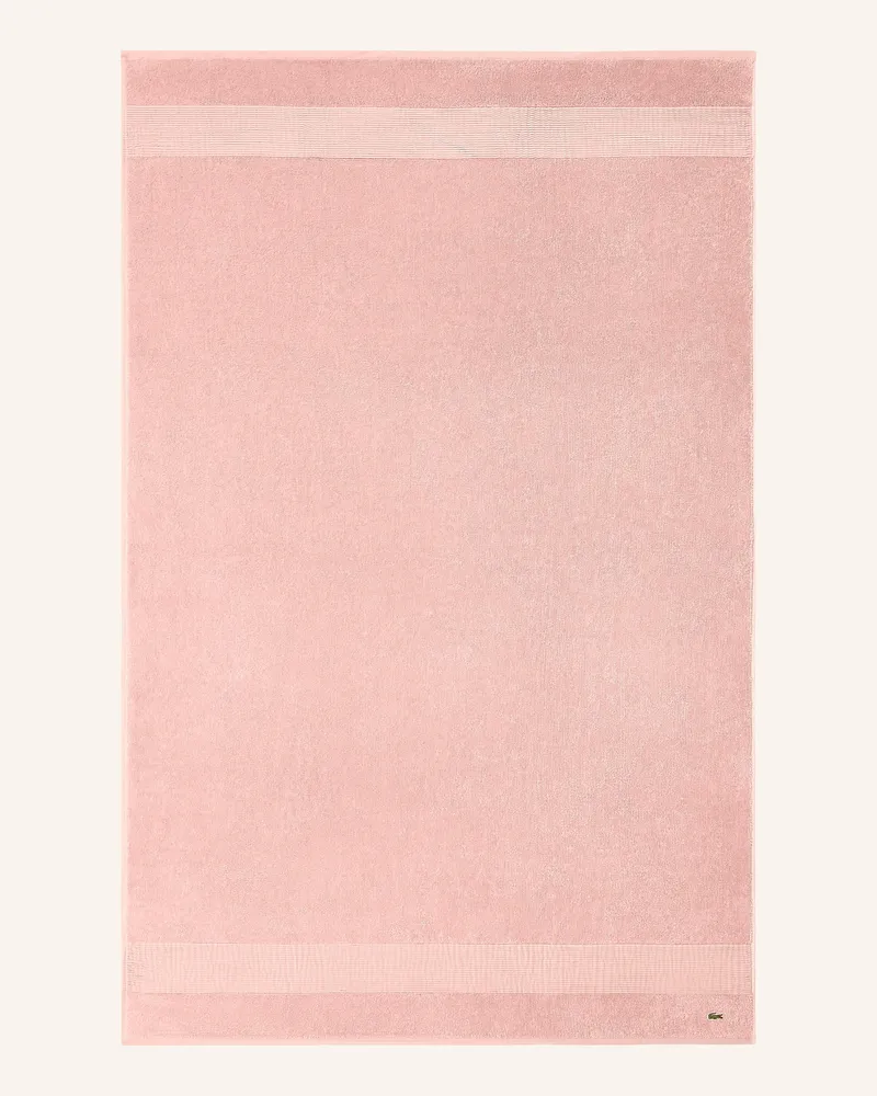 Lacoste Badetuch Llecroco rosa Rosa