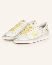 Golden Goose Sneaker STARDAN - WEISS/ GELB Weiss