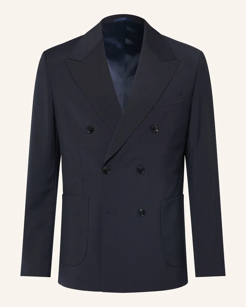 paul Anzugsakko Slim Fit blau 680