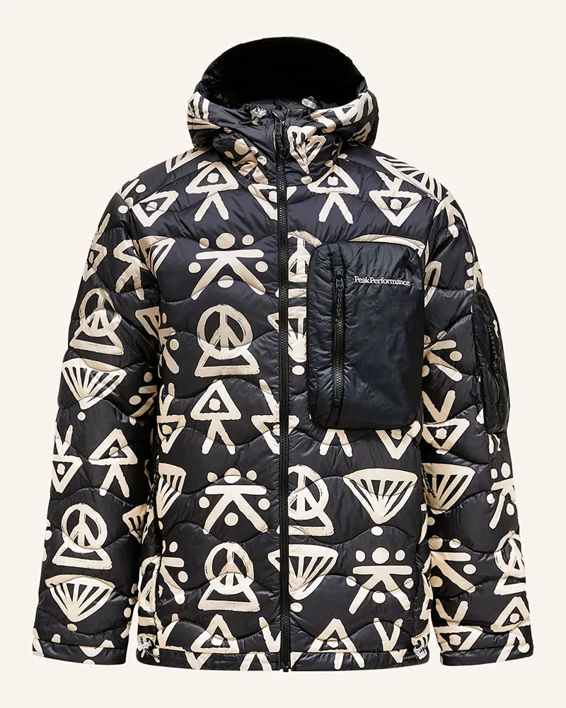 Peak Performance Daunenjacke GRAPHIC HELIUM UTILITY Schwarz