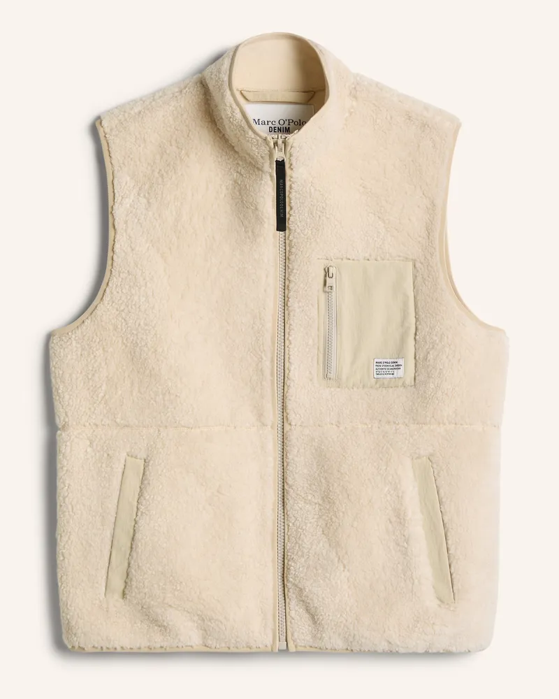Marc O'Polo Teddyweste beige Beige