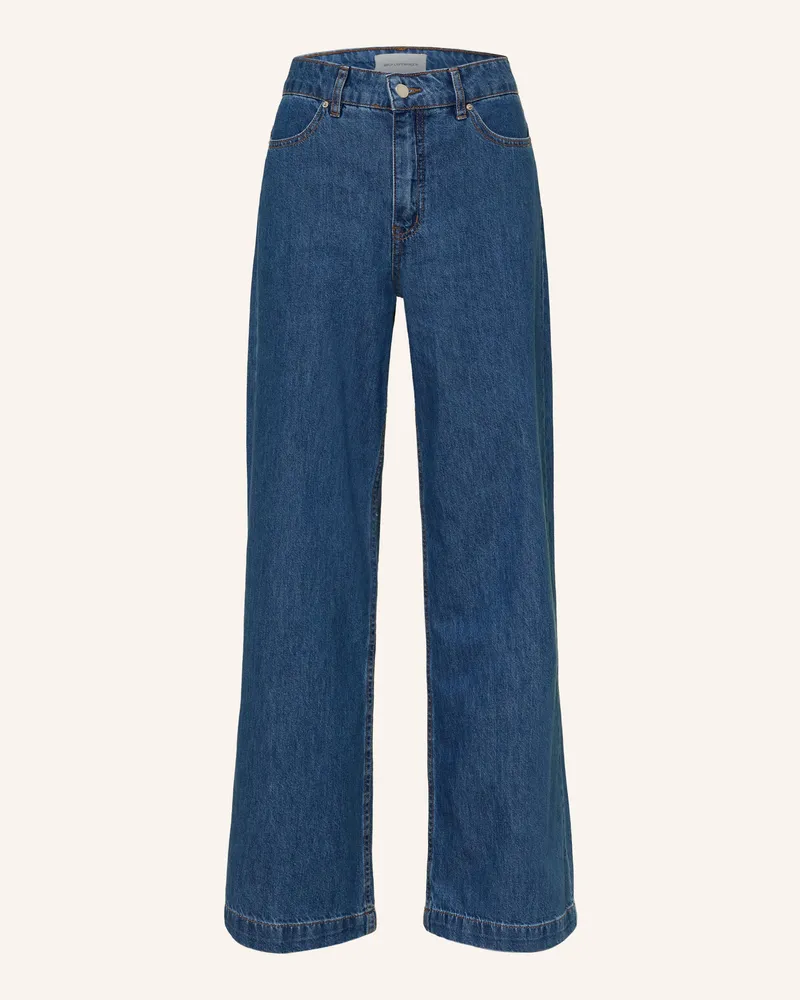 MOSS COPENHAGEN Wide Leg Jeans Mschrylan Elena blau Mid