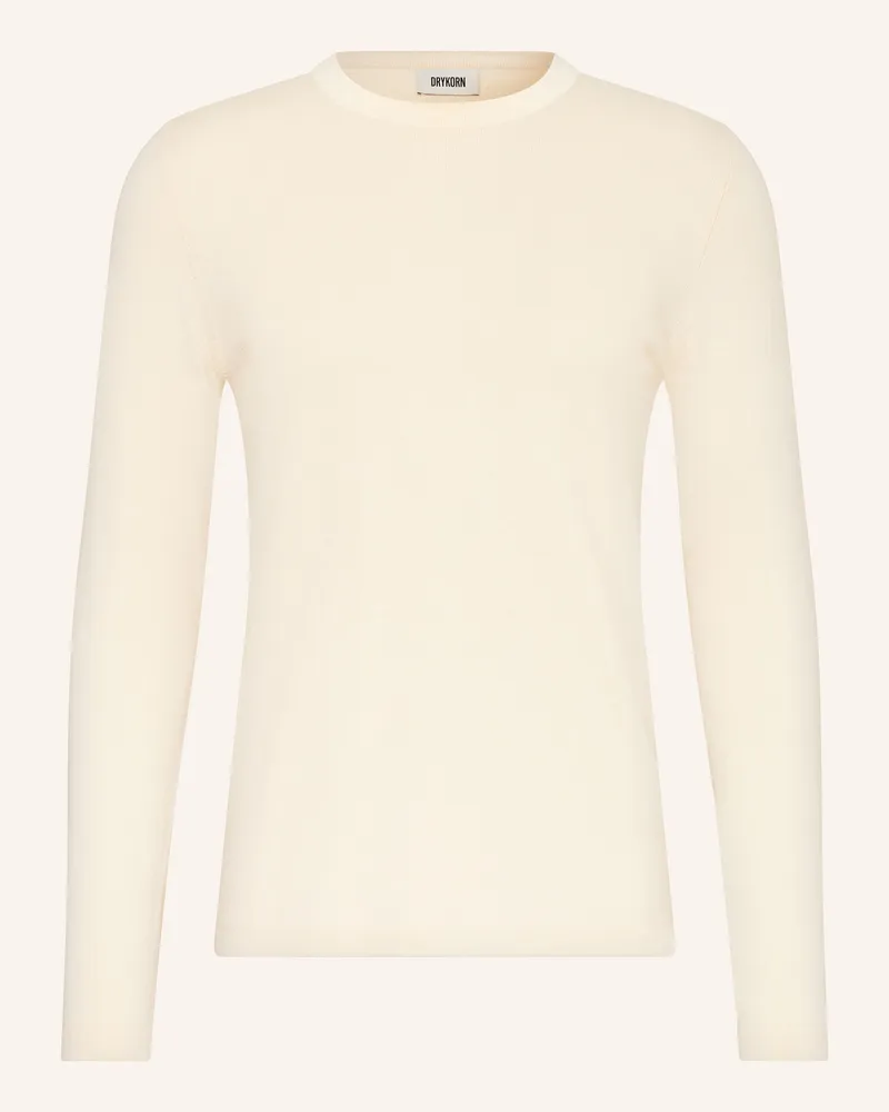 Drykorn Pullover Irmino weiss Hellgelb